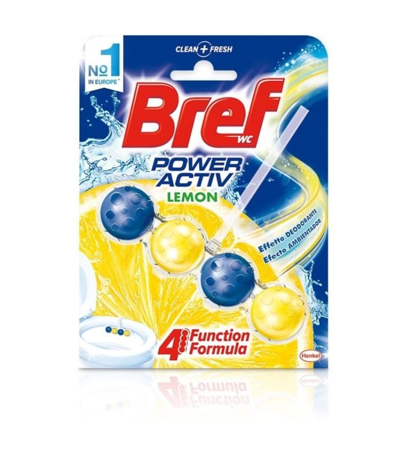 BREF – Wc Power Active Palline Limone 51 Gr