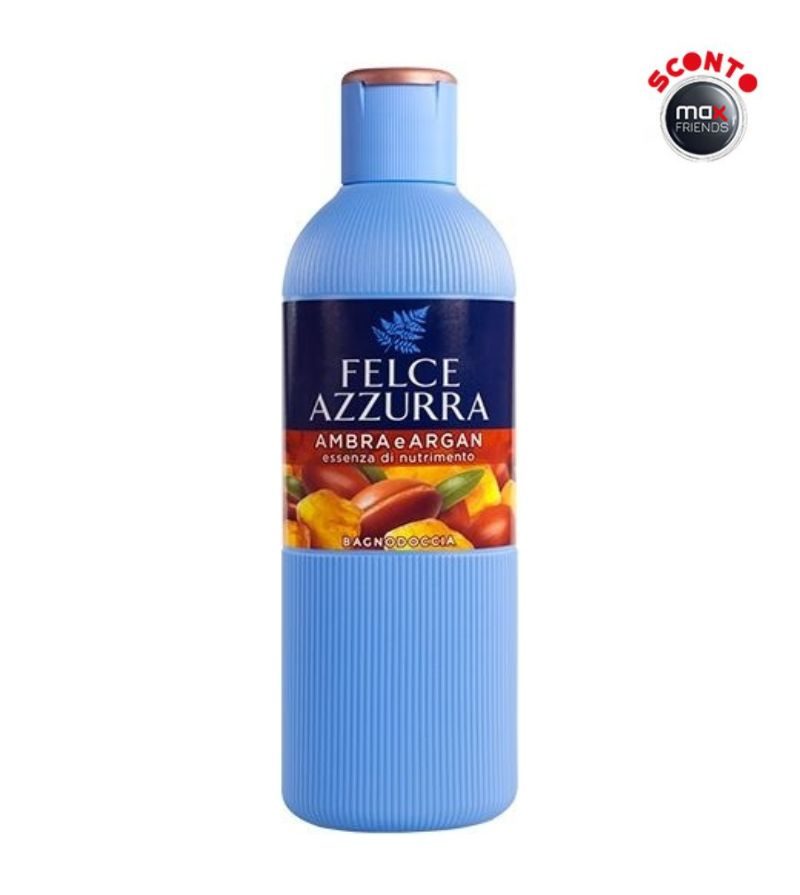 FELCE AZZURRA – Bagnoschiuma Argan E Ambra 650 Ml