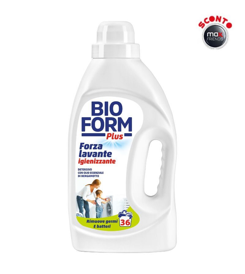 BIOFORM – Detersivo Lavatrice Bergamotto 1625 Ml