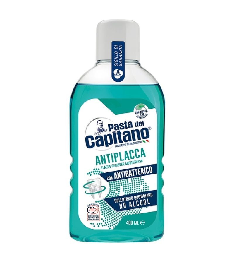 CAPITANO – Colluttorio Antiplacca Con Antibatterico 400 Ml