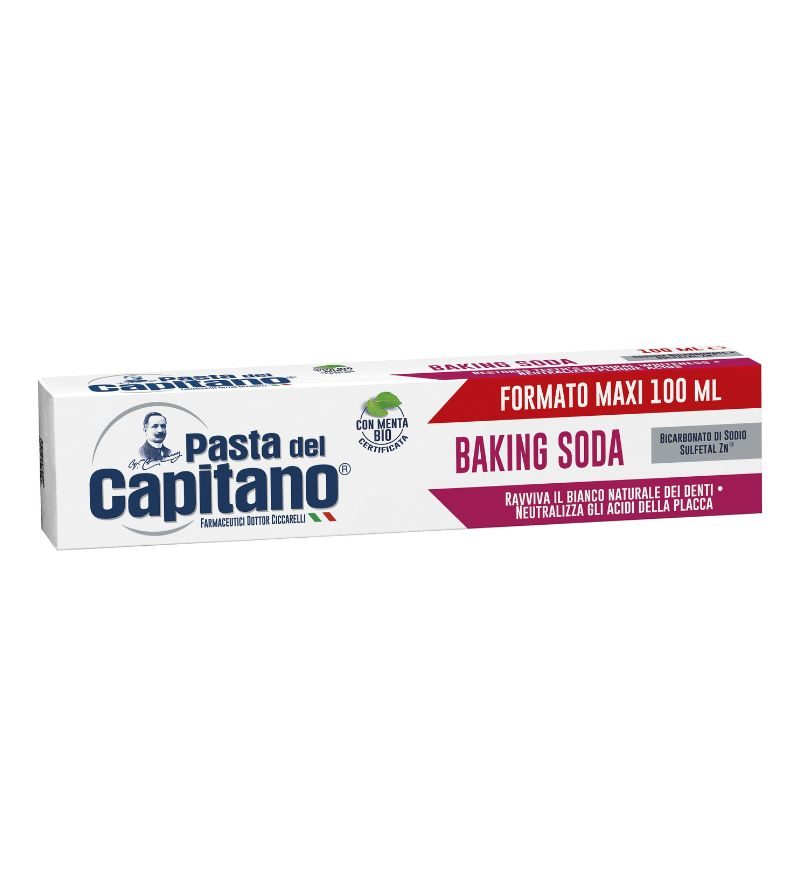 CAPITANO – Dentifricio Baking Soda Bio 100 Ml