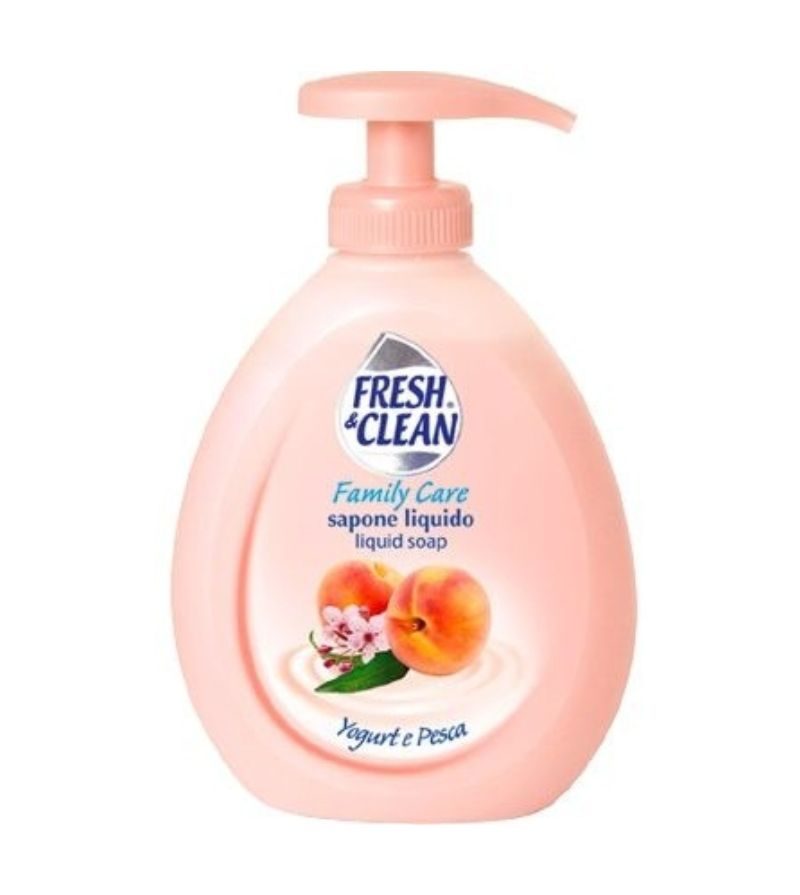FRESH & CLEAN – Sapone Liquido Yogurt E Pesca 300 Ml