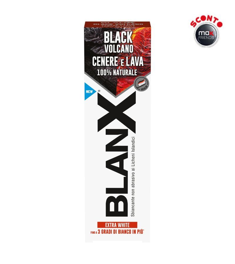 BLANX – Dentifricio Black Volcano 75 Ml