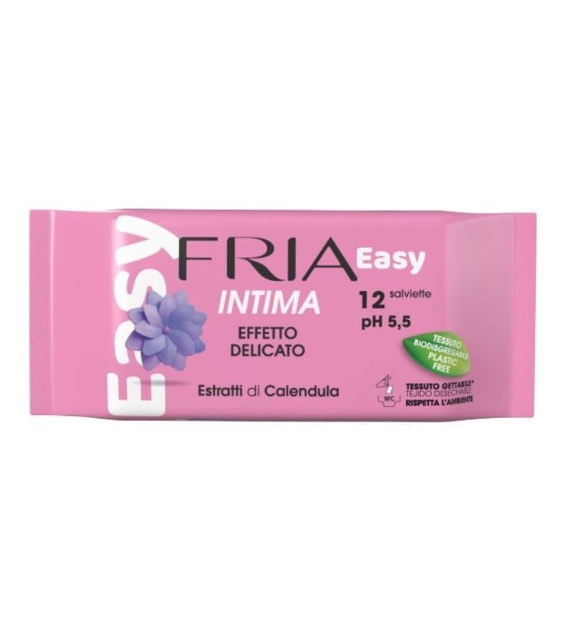 FRIA – Salviette Intime Calendula. Salvia E Menta 12 Pz