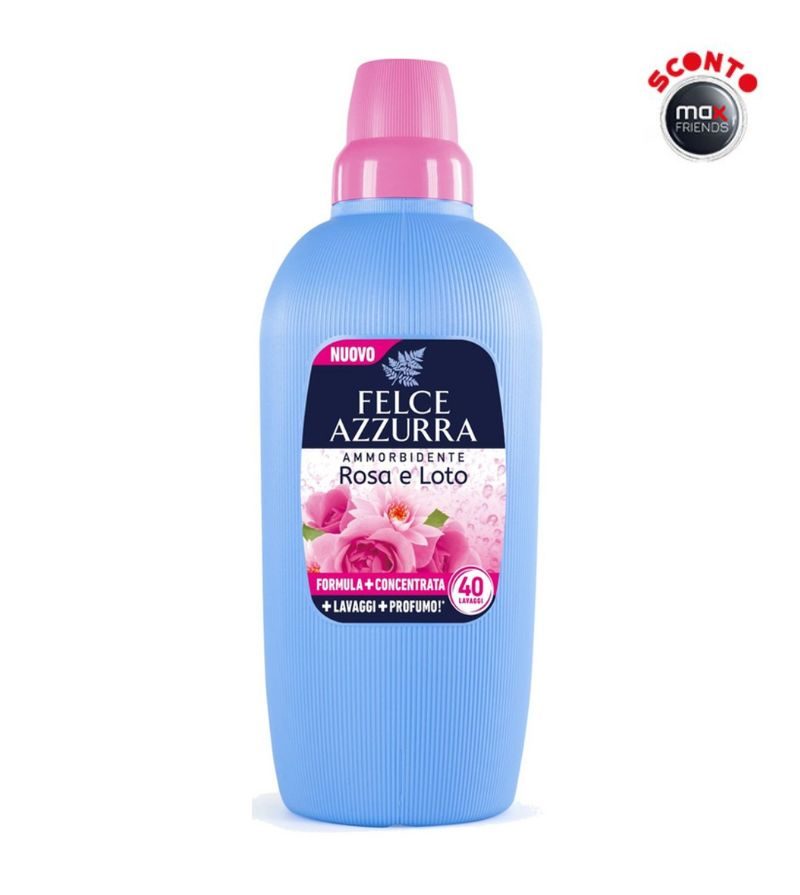 FELCE AZZURRA – Ammorbidente Rosa E Loto – 2 Lt