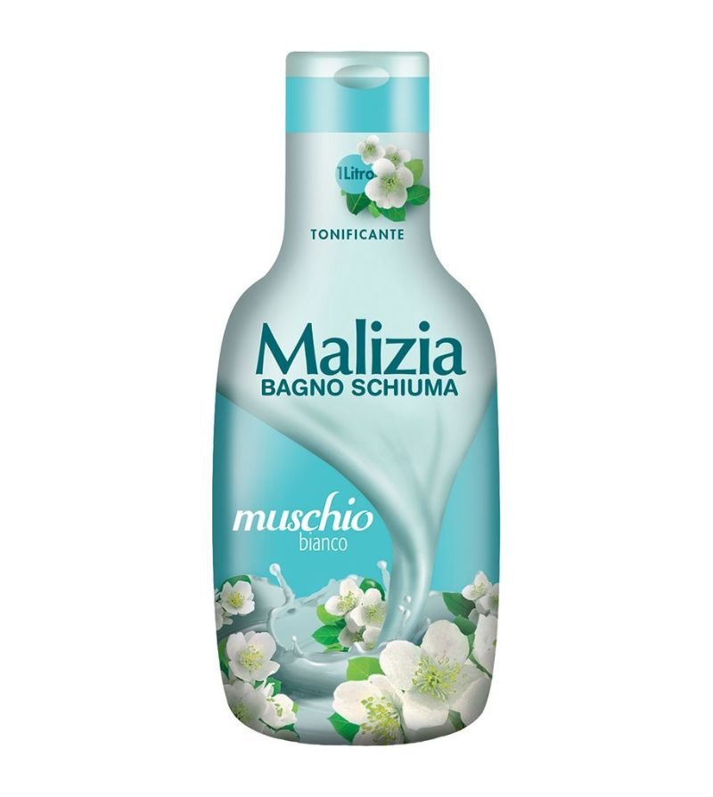 MALIZIA – Bagno Schiuma Muschio Bianco – 1 Lt