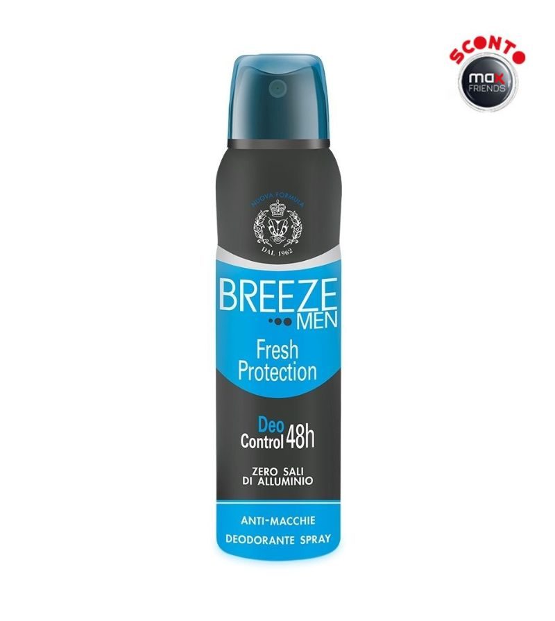 BREEZE – Deodorante Spray Men Fresh Protection – 150 Ml