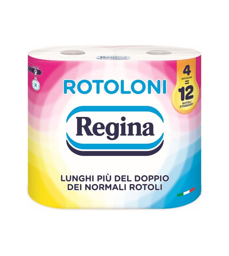 REGINA – Carta Igienica – 4 Rotoloni