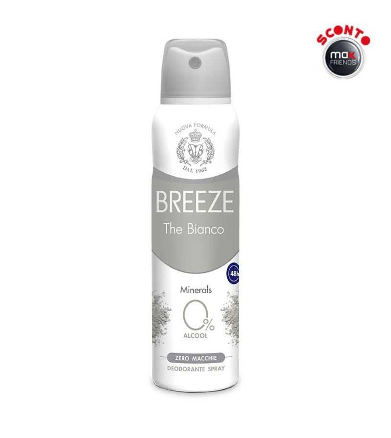 BREEZE – Deodorante Spray The Bianco – 150 Ml