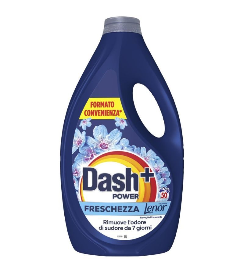 DASH – Detersivo Liquido Power Lenor Primavera – 50 Lav.