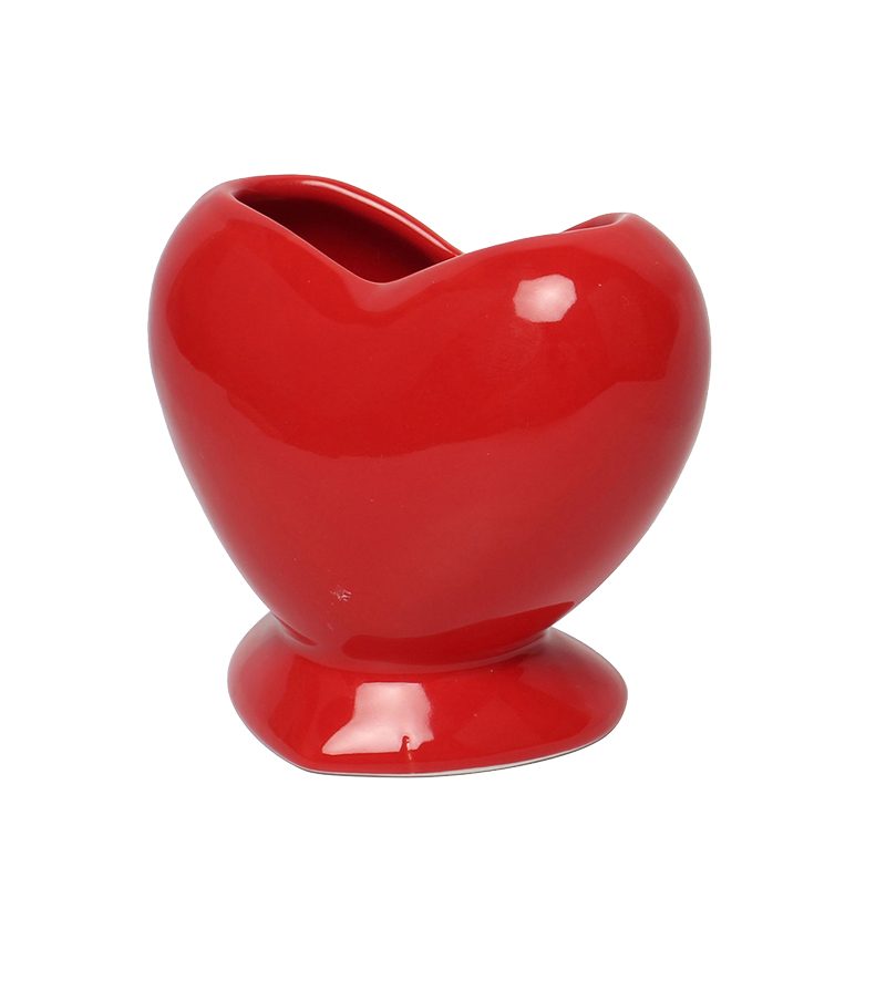 – Vaso cuore decorativo