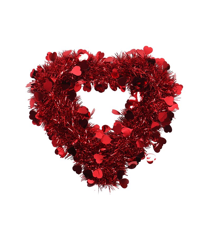 – Ghirlanda cuore 40x38cm