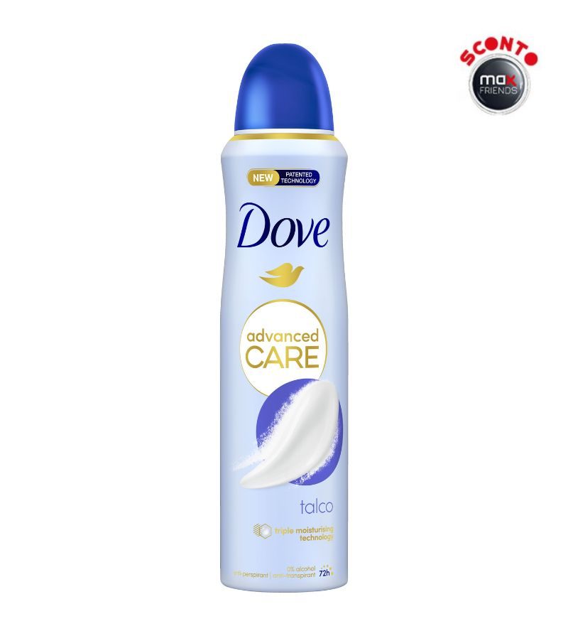 DOVE – Deodorante Spray Talco – 150Ml