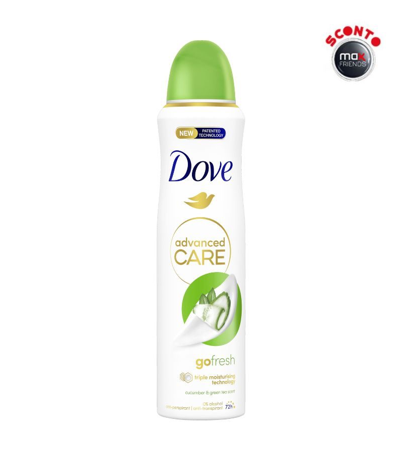 DOVE – Deodorante Spray Go Fresh Cetriolo – 150Ml