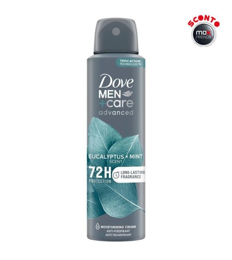 DOVE – Deodorante Spray Men Eucalipto – 150Ml