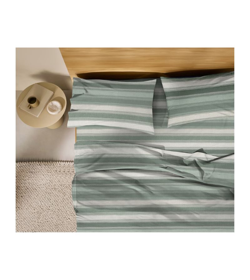 – COMPLETO LENZUOLA FLANELLA TONALE 2 PIAZZE – FANTASIE ASSORTITE