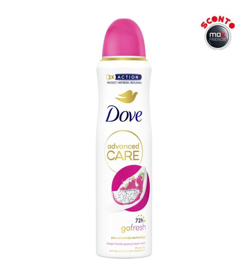 DOVE – Deodorante Spray Dragon Fruit E Cocco – 150Ml