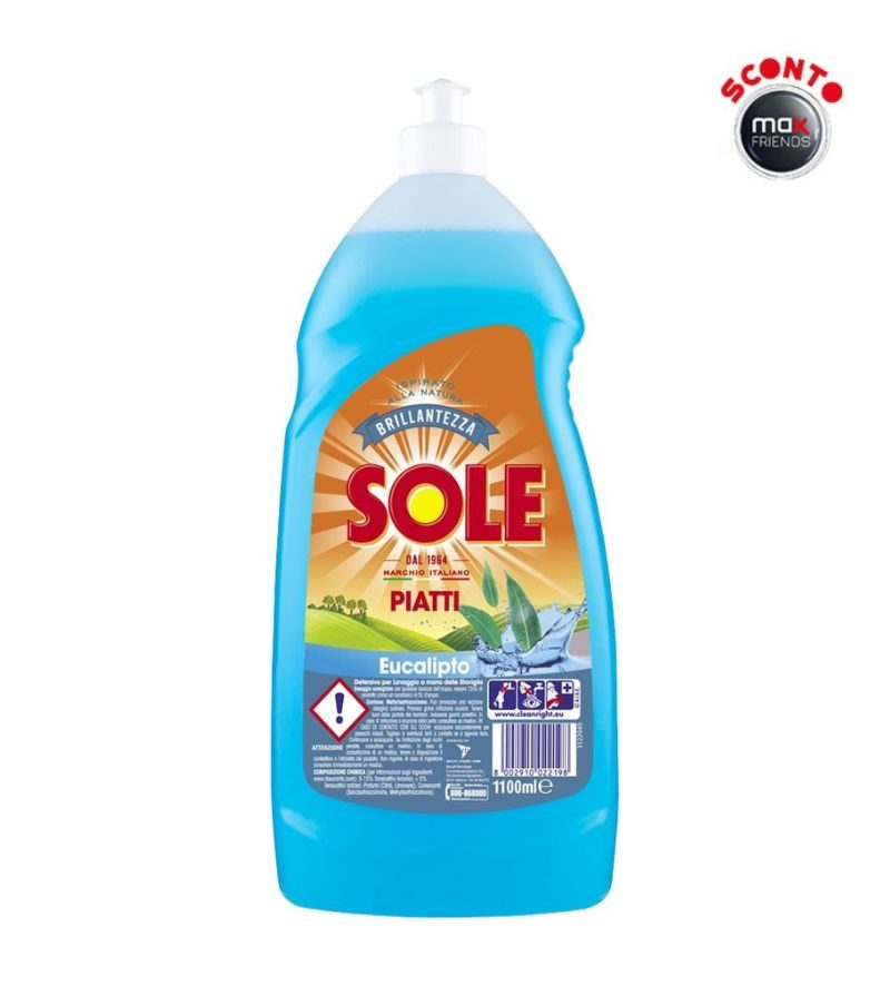 SOLE – Detersivo Piatti Classico – 1100Ml