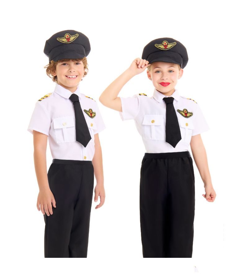 – Costume Bambini Pilota Aereo