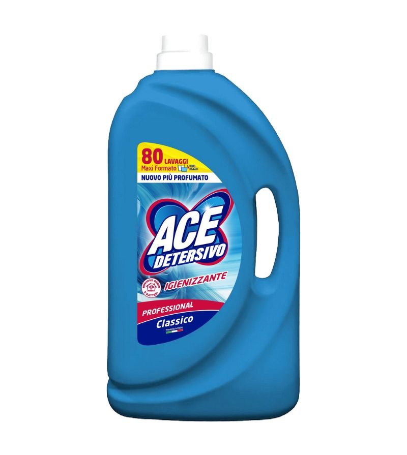 ACE – Detersivo Liquido Professional Classico – 80Lav
