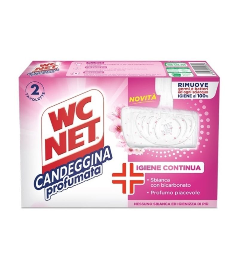 WC NET – Tavoletta Deodorante Candeggina Profumata – 2Pz