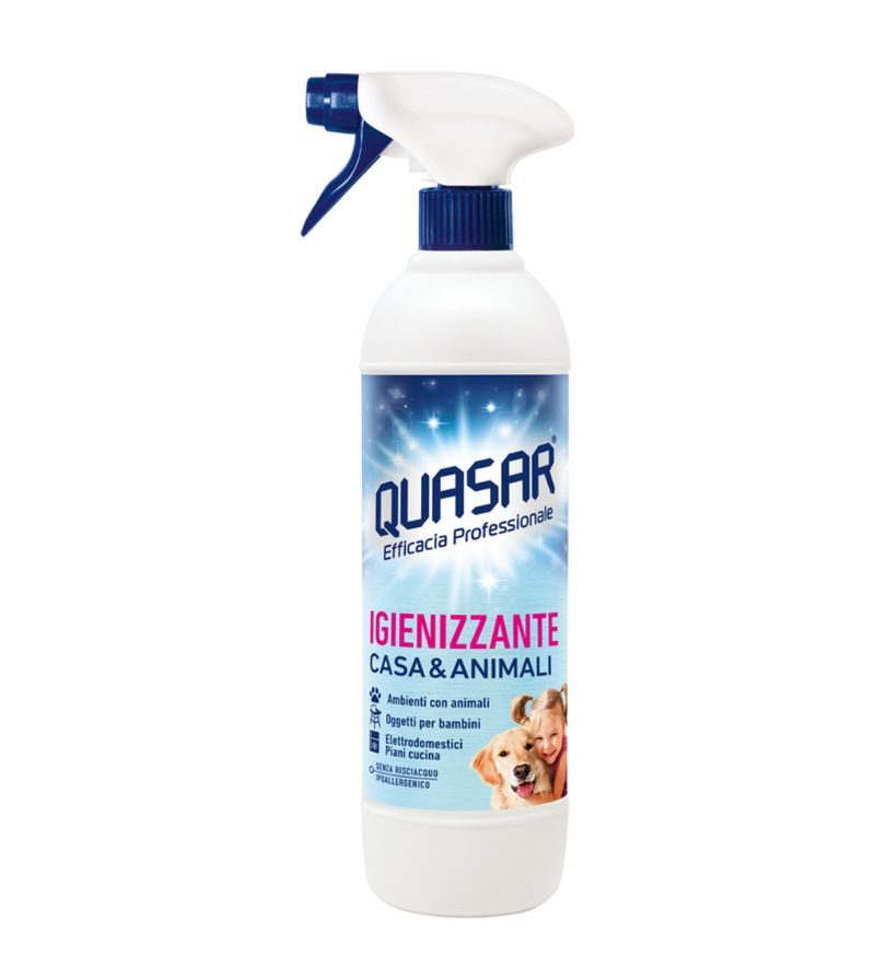 QUASAR – Spray Igienizzante Animali – 580Ml
