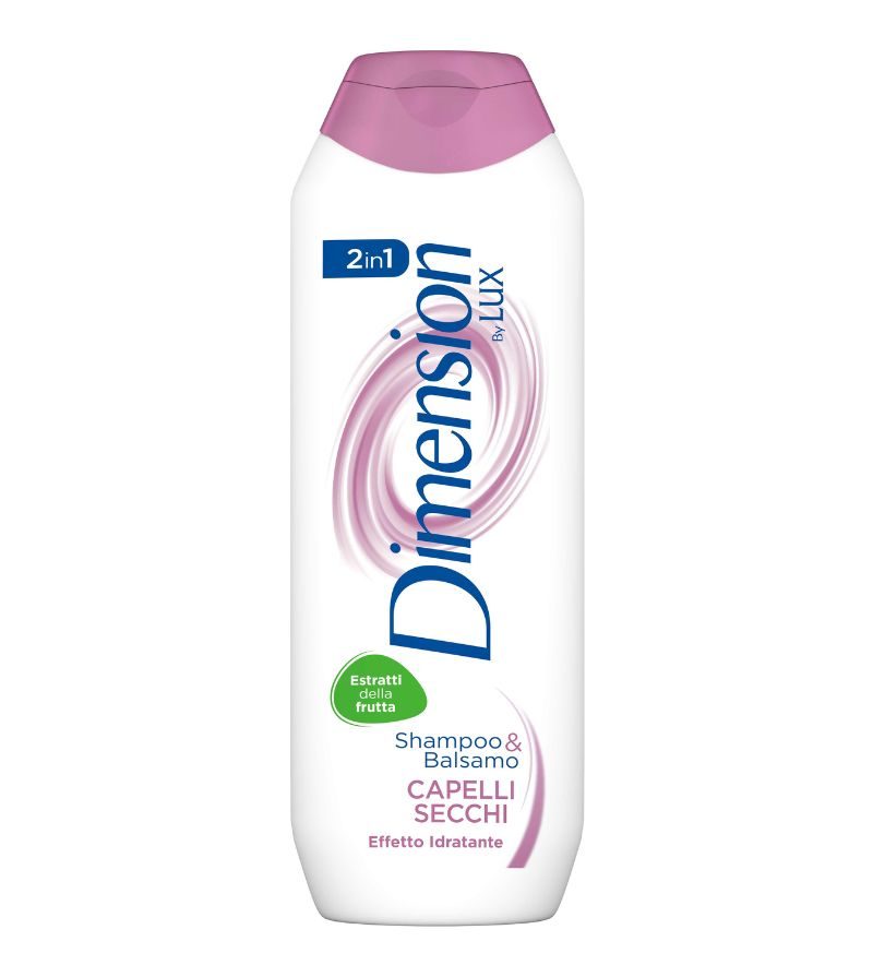 DIMENSION – Shampoo 2 In 1 Capelli Secchi – 250Ml