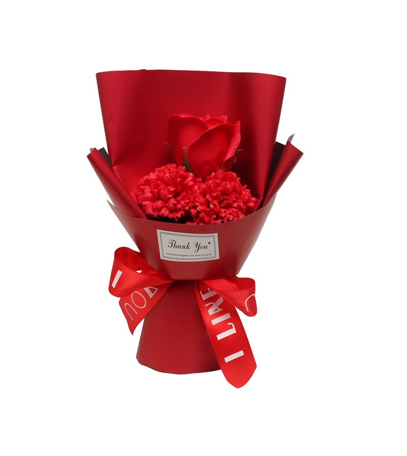 – Confezione regalo rosa 25x11x8cm