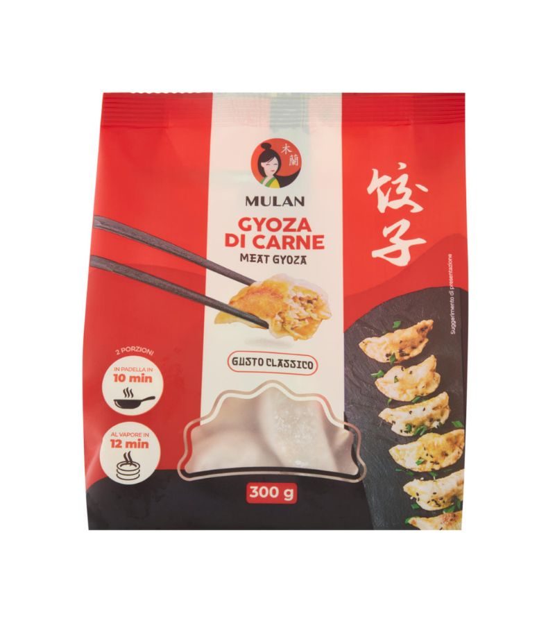 MULAN – Gyoza Di Carne Surgelati – 300Gr