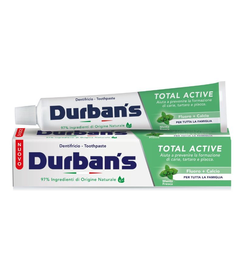 DURBANS – Dentifricio Total Active Anticarie – 75Ml