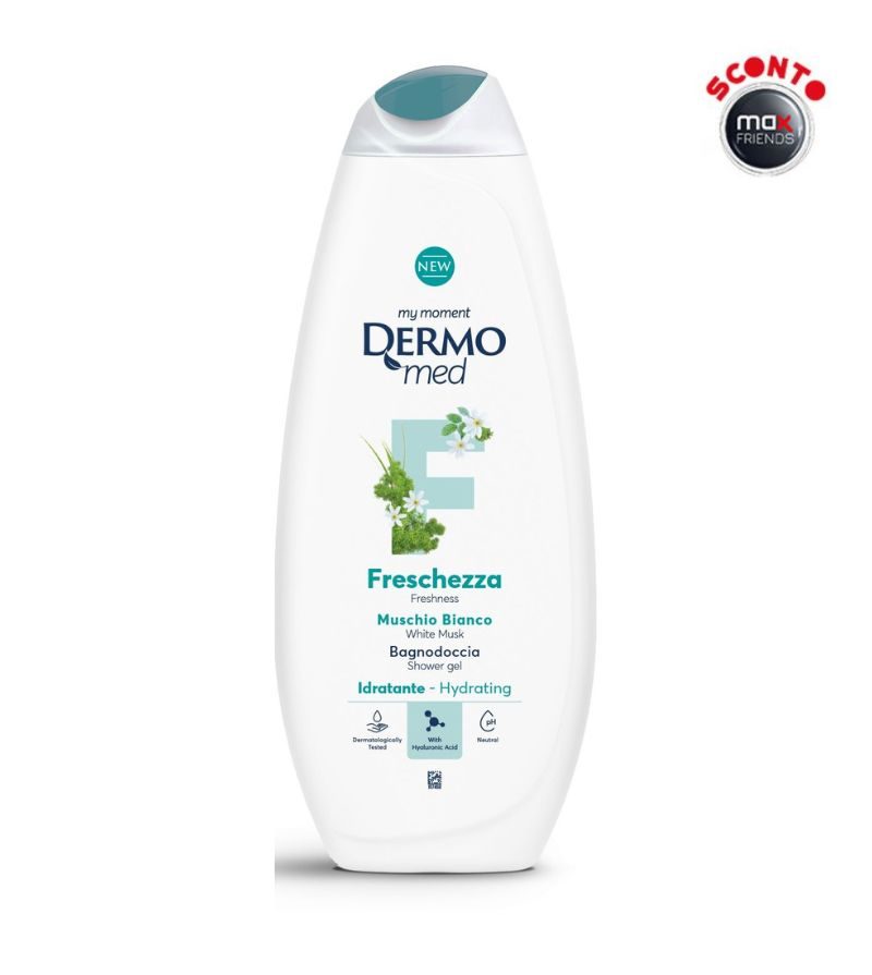 DERMOMED – Bagnodoccia Freschezza/Muschio – 650Ml