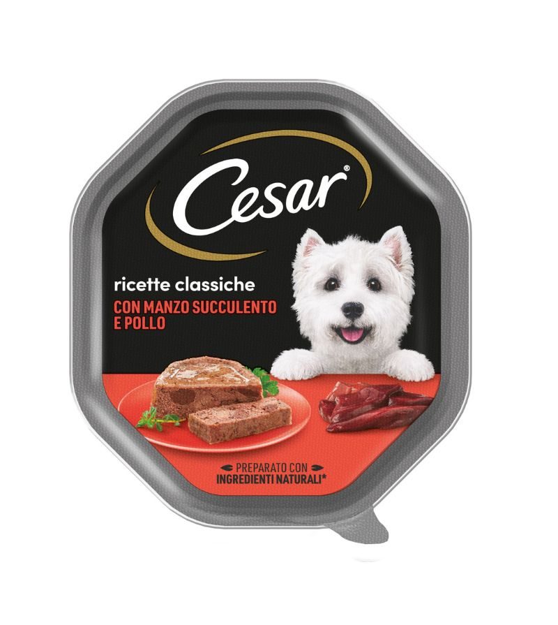 CESAR DOG – Umido Manzo E Pollo – 150Gr