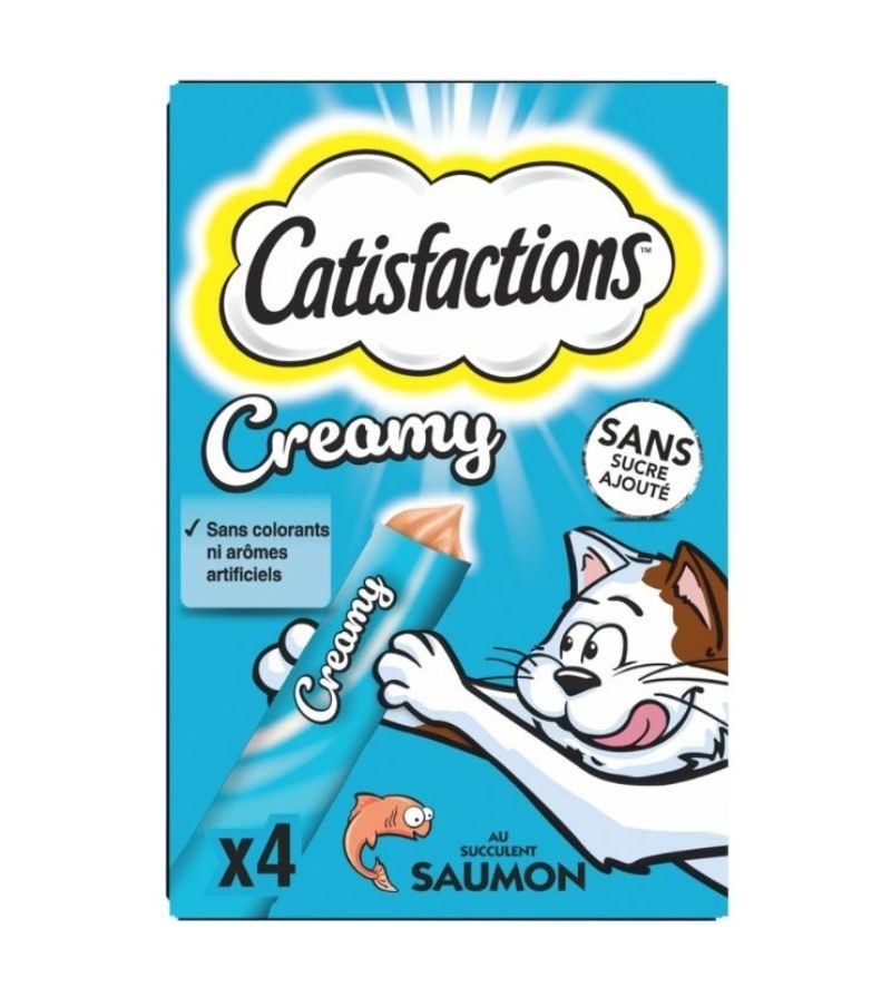 CATISFACTIONS – Creamy Salmone – 4X10Gr
