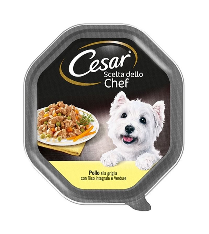 CESAR DOG – Umido Pollo, Riso E Verdure – 150Gr