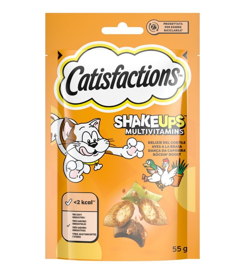 CATISFACTIONS – Snack Pollo E Anatra – 60Gr