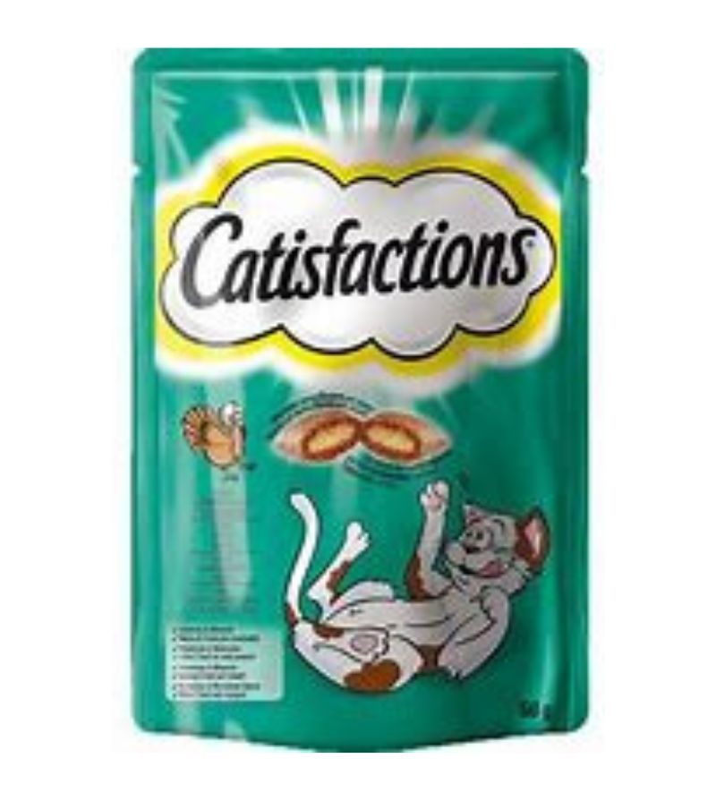 CATISFACTIONS – Snack Tacchino – 60Gr