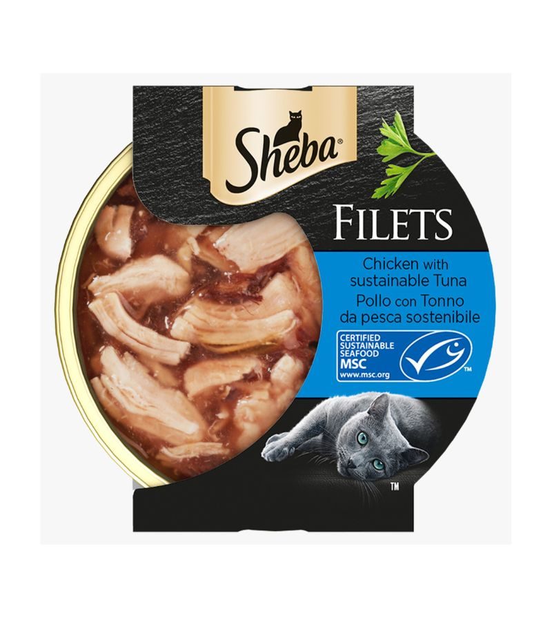 SHEBA – Filets Pollo con Tonno – 60Gr