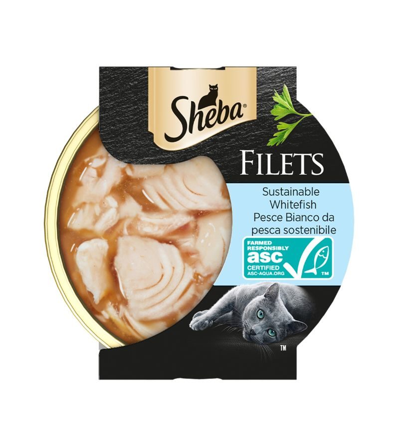 SHEBA – Filets Pesce Bianco – 60Gr