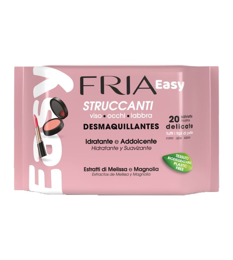 FRIA – Salviettine Struccanti Easy – 20Pz