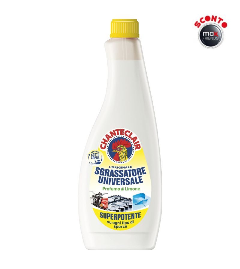 CHANTECLAIR – Ricarica Sgrassatore Limone – 600Ml
