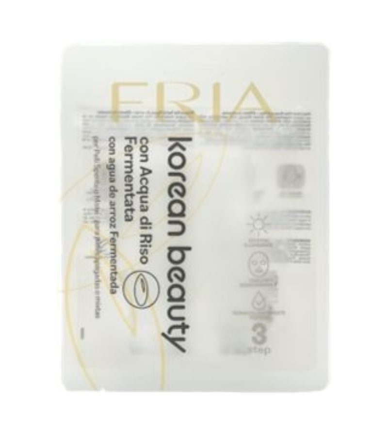 FRIA – Korean Beauty Maschera In Tessuto Pelli Miste Con Acqua Di Riso