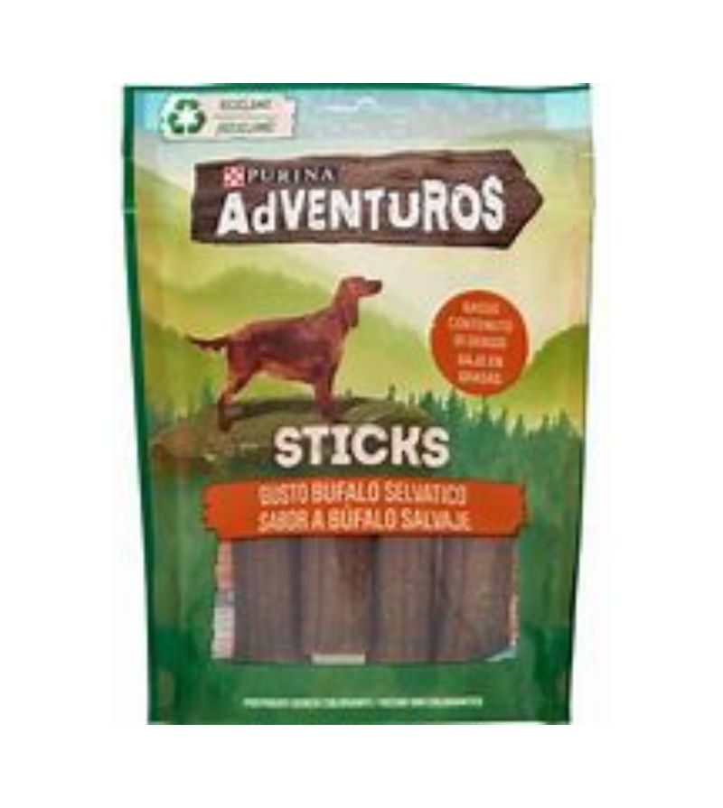 ADVENTUROS – Sticks Gusto Bufalo – 120Gr