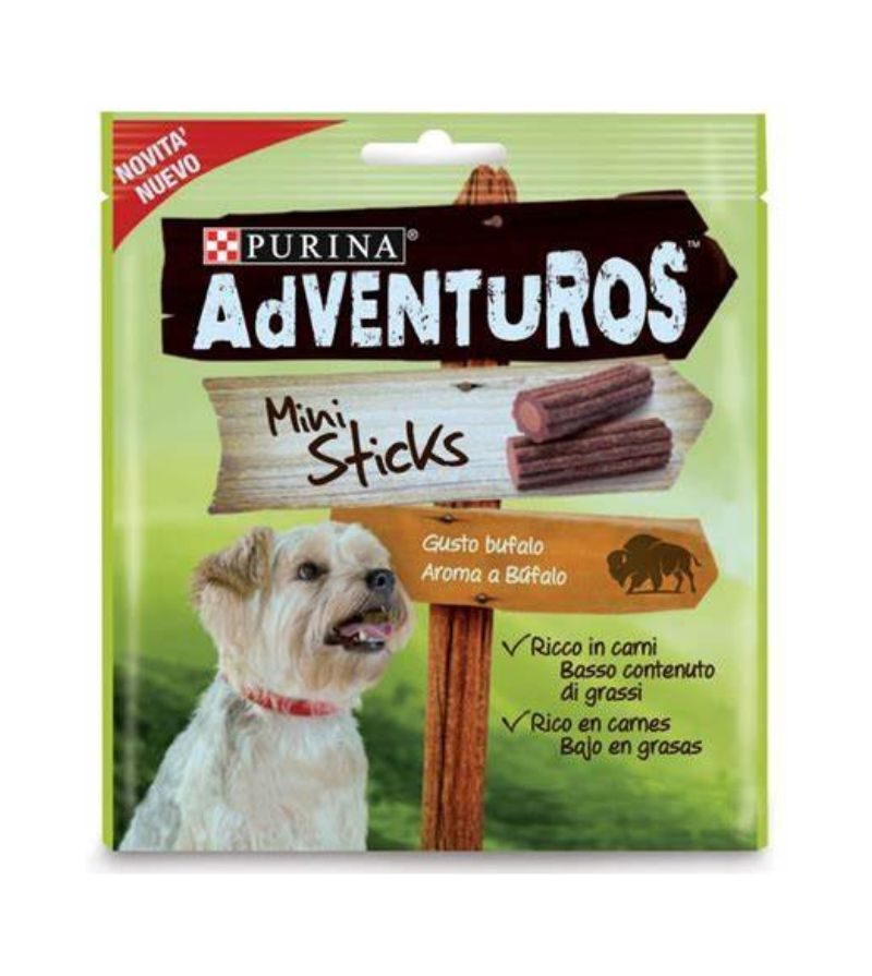 ADVENTUROS – Mini Sticks Gusto Bufalo – 90Gr