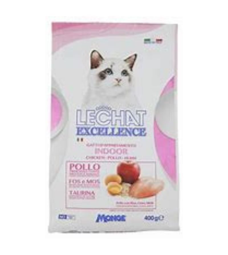 LECHAT – Crocchette Excelence Indoor – 400Gr
