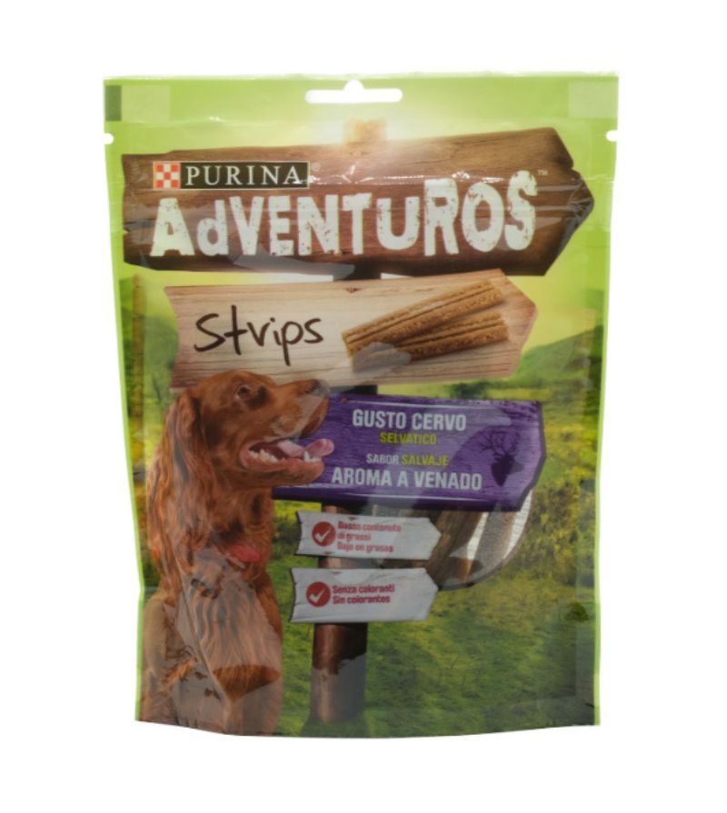 ADVENTUROS – Strips Gusto Cervo – 90Gr