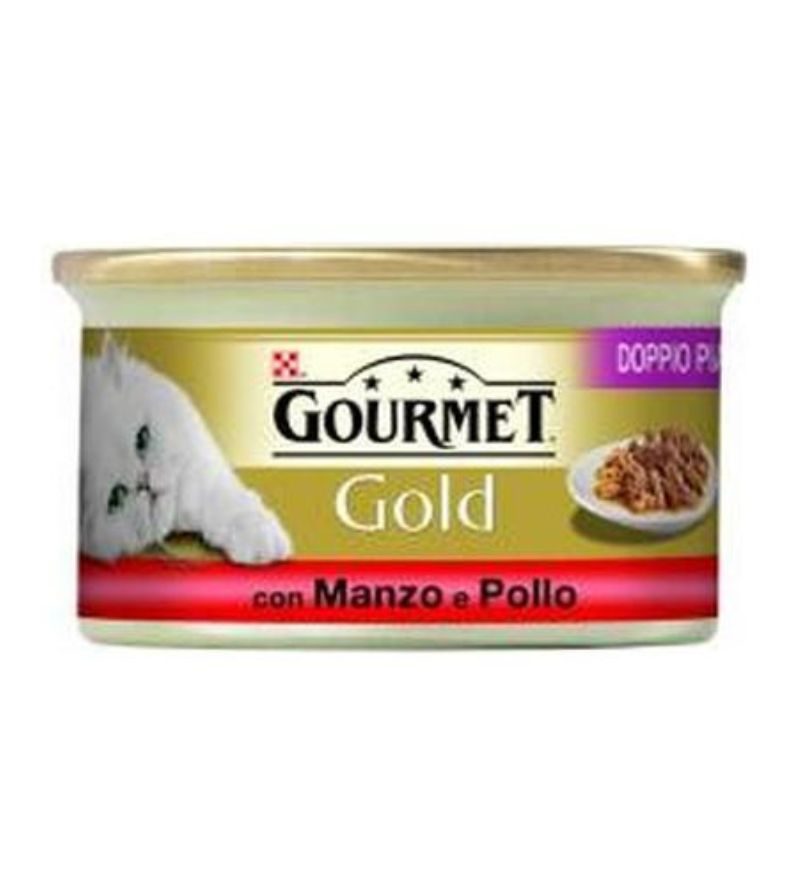 PURINA – Gourmet Gold Doppio Piacere Manzo E Pollo – 85Gr