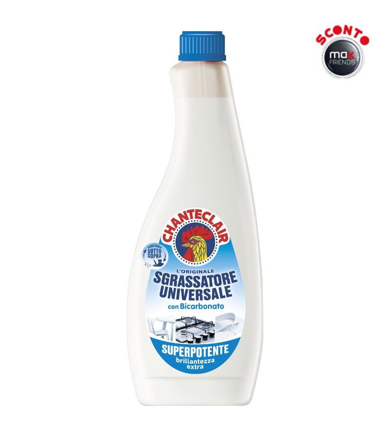 CHANTECLAIR – Ricarica Sgrassatore Bicarbonato – 600Ml