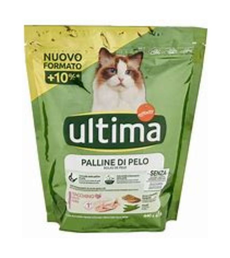 ULTIMA CAT – Crocchette Hairball – 400Gr
