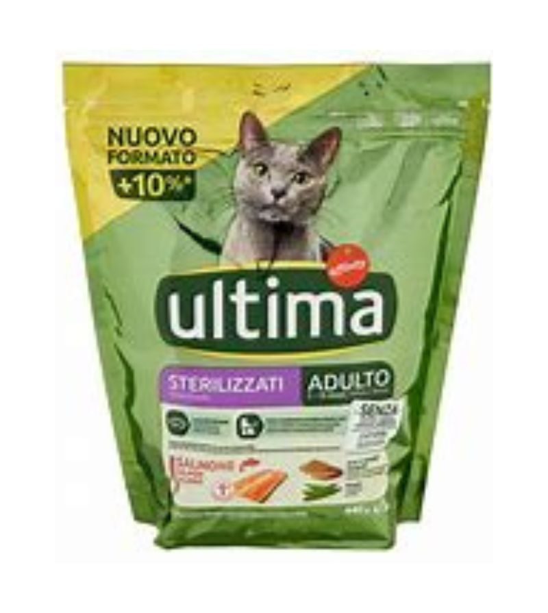 ULTIMA CAT – Crocchette Sterilcat Salmone – 400Gr