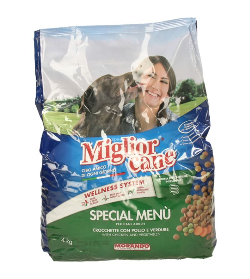 MIGLIOR CANE – Crocchette Special Menu – 4Kg